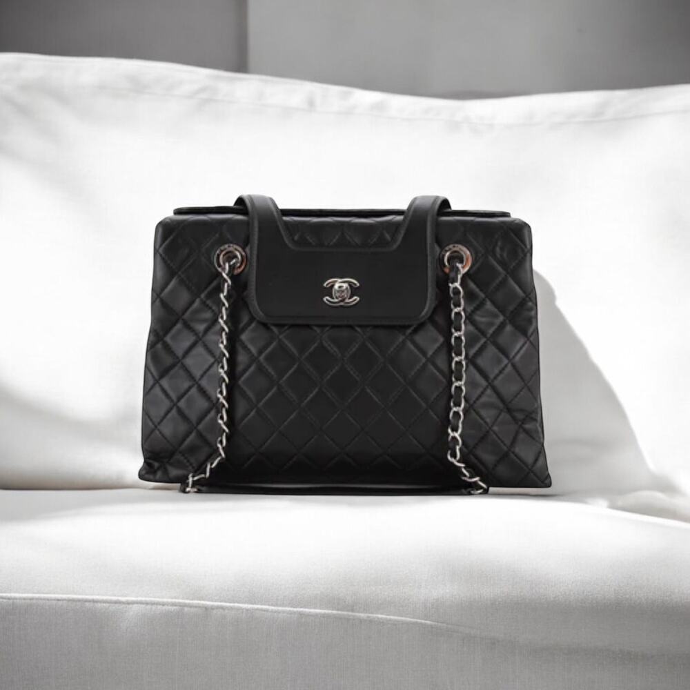 Chanel 3 Accordion Shopping Tote